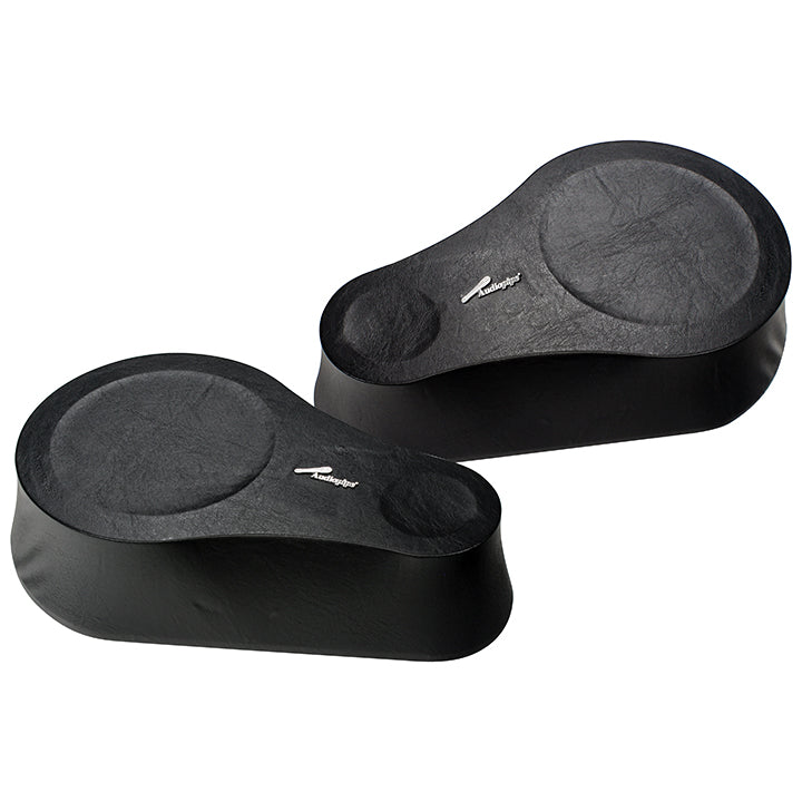 Nippon Pipeman 6-Inch Wood Speaker Pods with Tweeter Opening, Pair