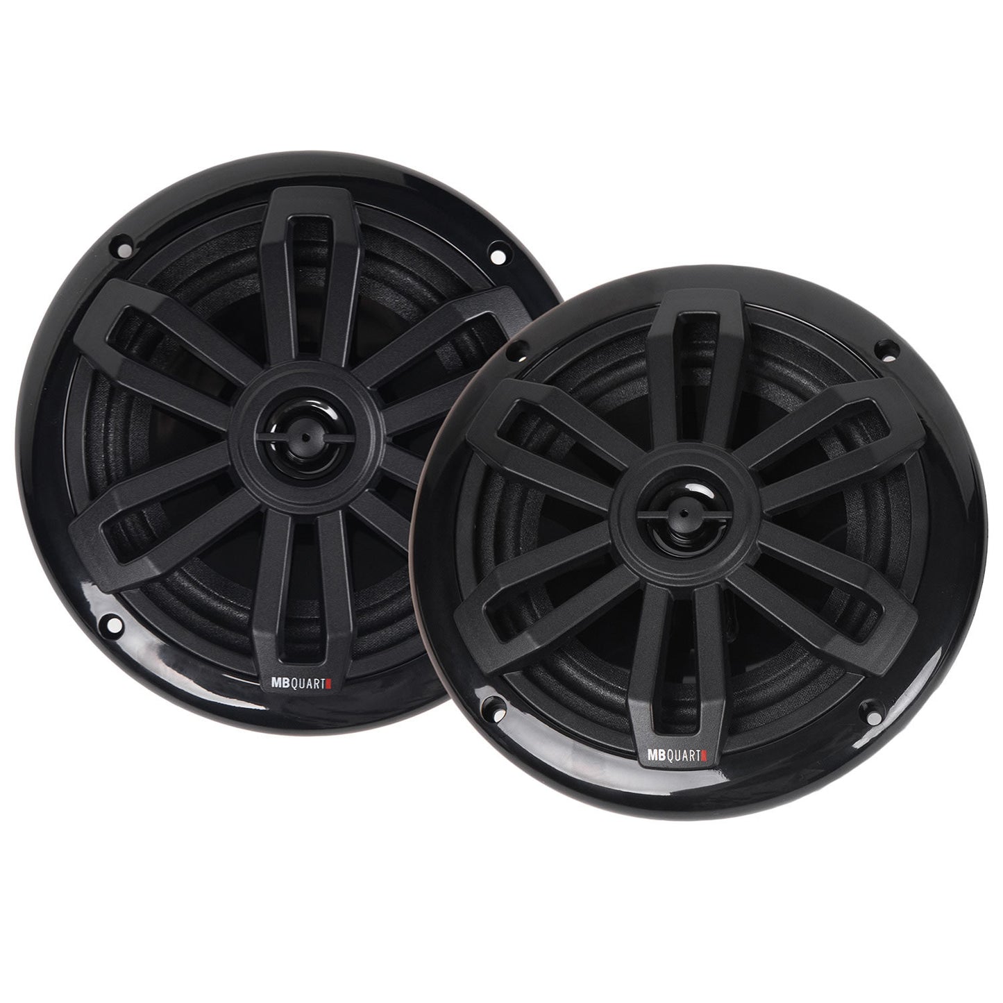 MB Quart NF1-116SB - Black 6.5 2-Way Coaxial Nautic Slim Fit