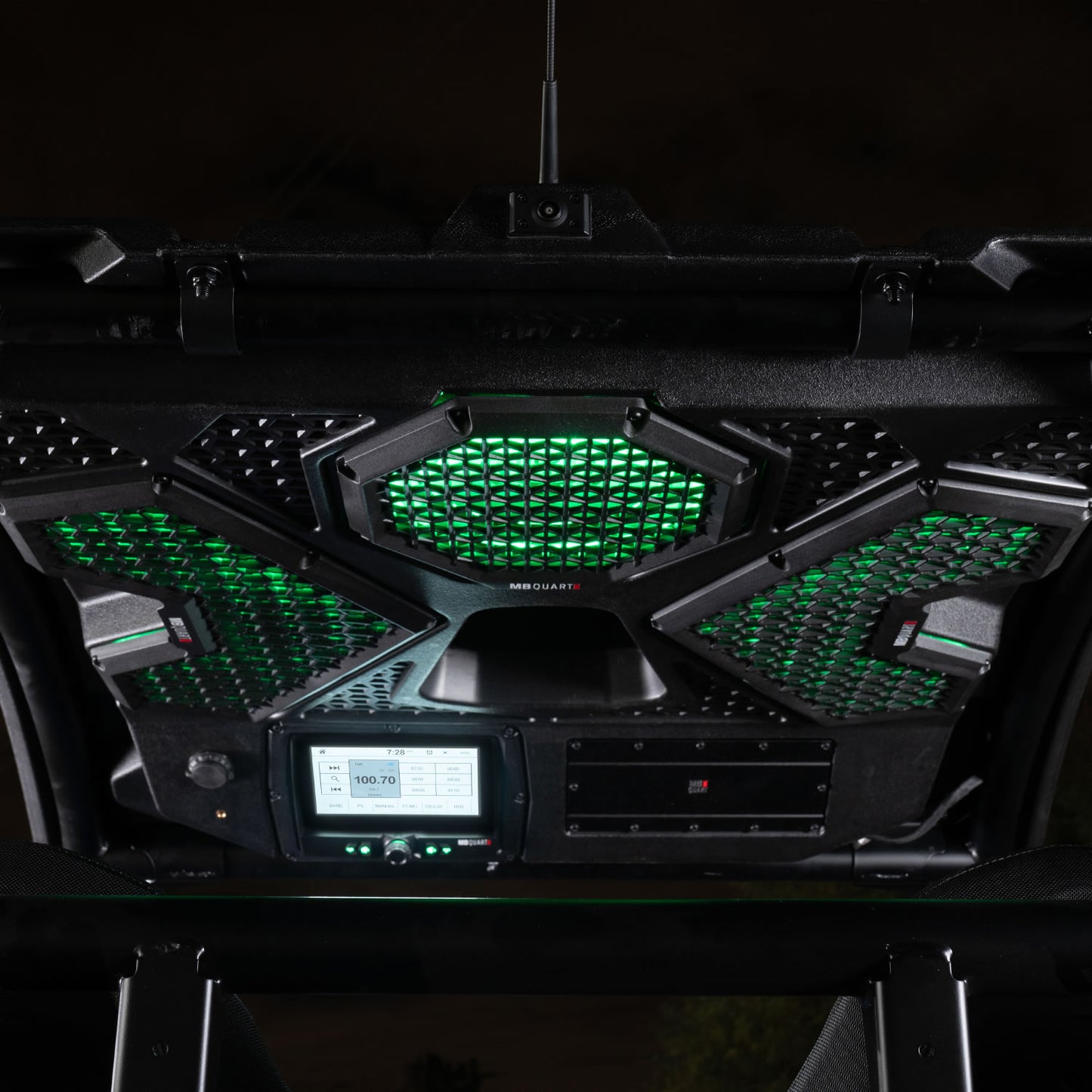 MB Quart MBQRT2-S7R - 500w, audio roof - Polaris RZR Trail