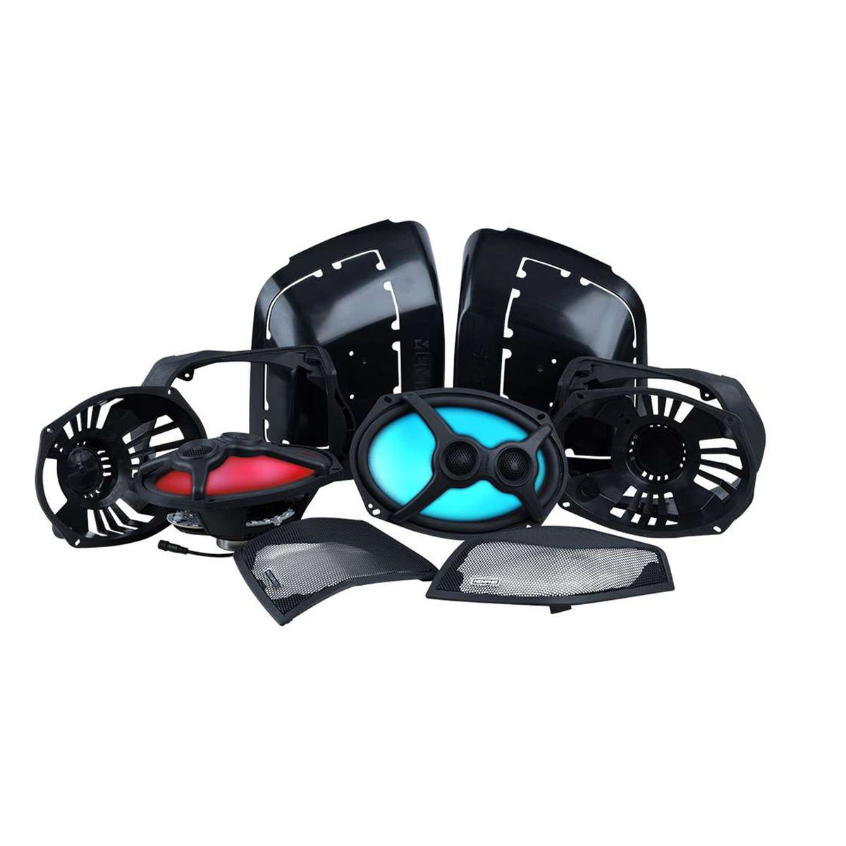 Memphis MXHD14LIDKIT Harley-Davidson hard-shell bag speaker kit