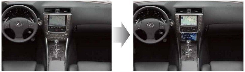 Beat-Sonic Double DIN Integration Adapter Kit for 2006-2009 Lexus IS 250, IS 350 & IS-F With Nav - MVX-140L