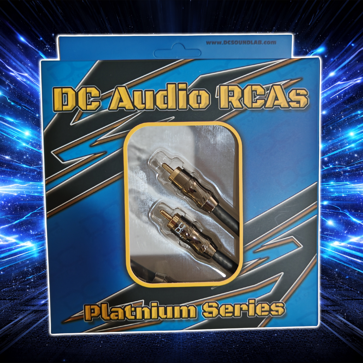 DC Audio PT-1.5 Platinum Series RCA's 1.5 Feet