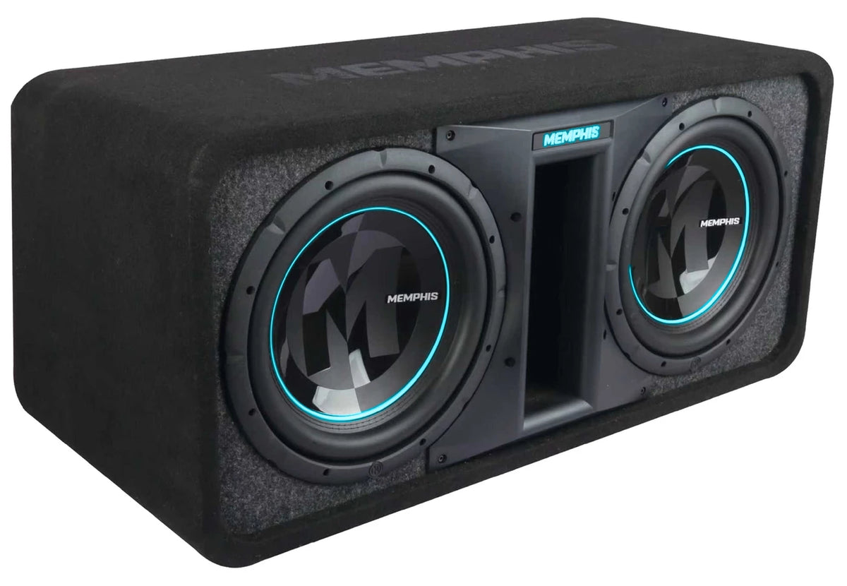 Memphis PRXE12DFT PRX DUAL 12" LOADED 1 OR 2OHM ENCLOSURE