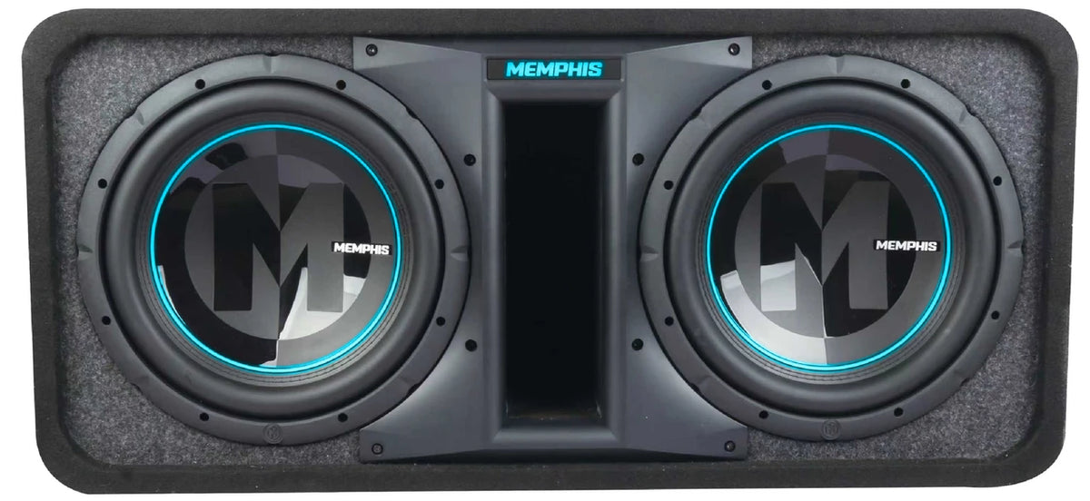 Memphis PRXE12DFT PRX DUAL 12" LOADED 1 OR 2OHM ENCLOSURE