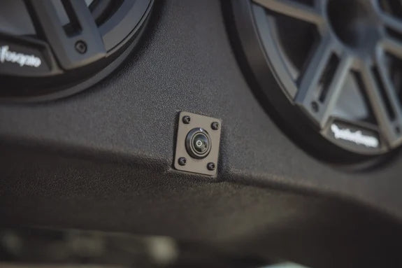 Rockford Fosgate Rear Audio Cap for Select 2018+ Polaris Ranger Models - RNGR18- - View 4