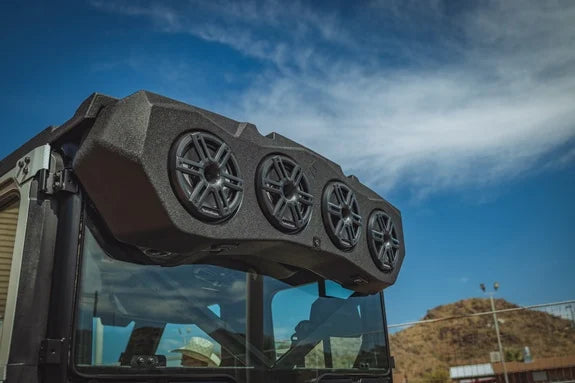 Rockford Fosgate Rear Audio Cap for Select 2018+ Polaris Ranger Models - RNGR18- - View 7