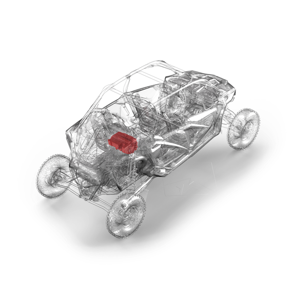Rockford Fosgate  2020-2024 Rear Subwoofer Solution for Select RZR Models - RZR2 - View 2