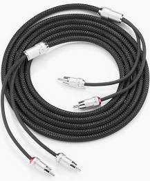 JL Audio® Premium Audio Interconnect 2-channel, 12' (XE-BLKAIC2-12) - View 2