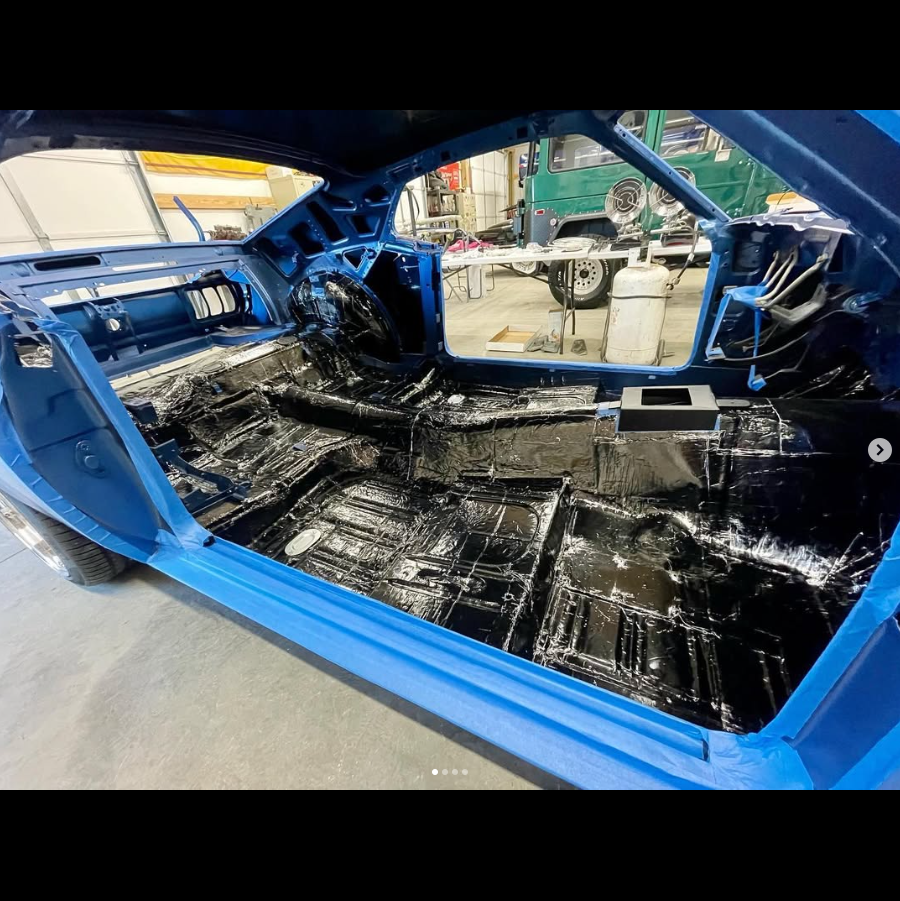 HushMat Bulk Kit – Automotive Sound Deadening and Thermal Insulation Solution for All Vehicles (58.1 Sq Ft, Black Foil)