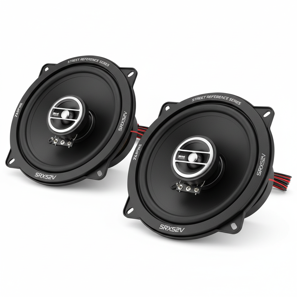 Memphis SRX52V Street Reference Series 5.25" 2-Way Coaxial Speakers - Pair
