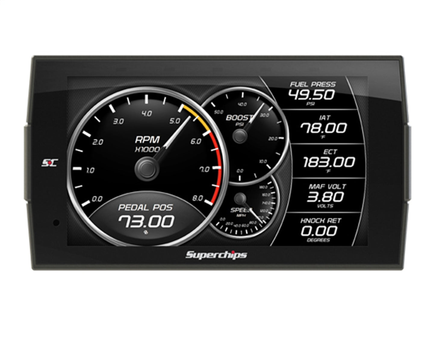 Superchips - 42051-JT-3 - Performance Tuner/Programmer -  42051-JT-3 TrailDash 3 Programmer Fits 20-22 Gladiator
