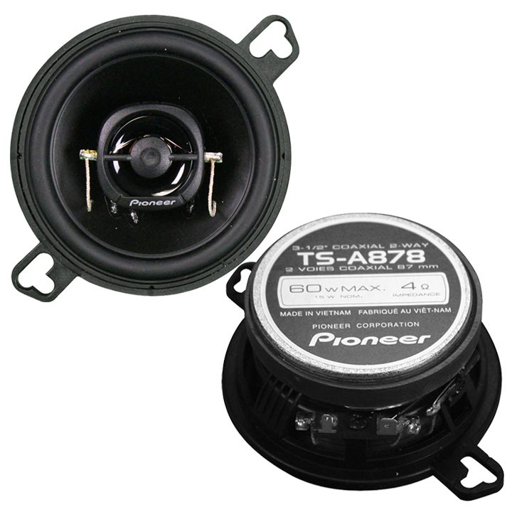 Pioneer TSA878 3.5-Inch 2-Way Car Speaker with 60W Max Power