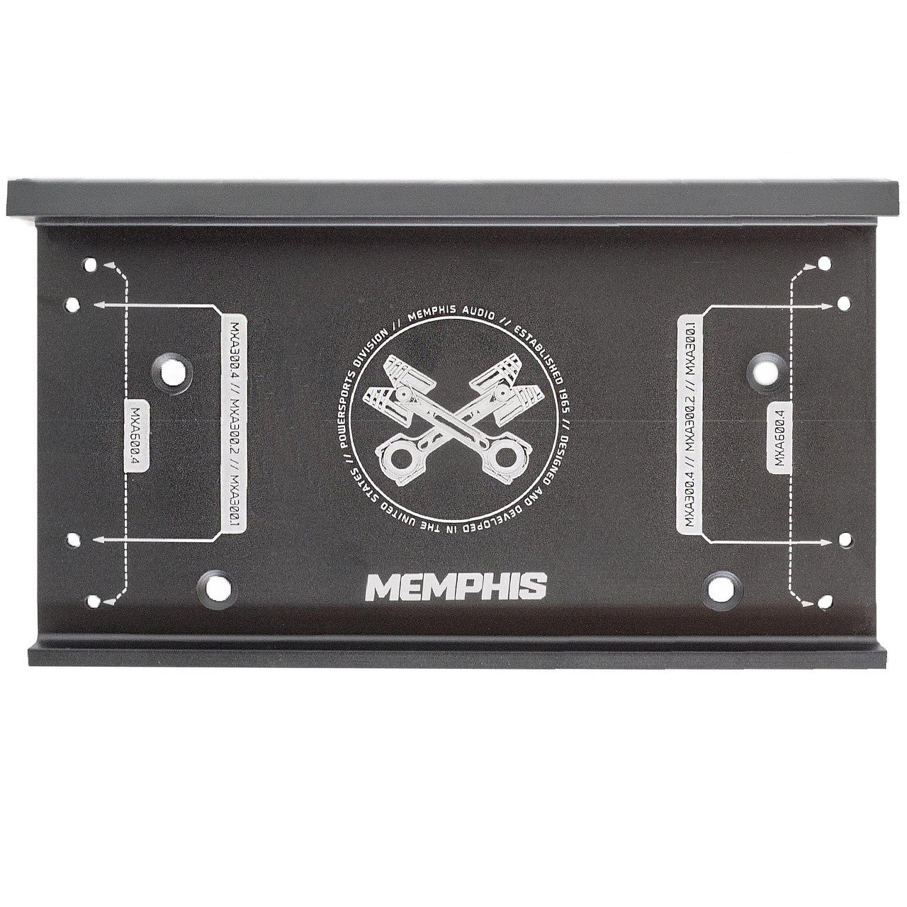 Memphis MXAHDPRO4 6.5 Inch Speaker Motorcycle Audio compatible with Harley Davidson Direct OEM Kits