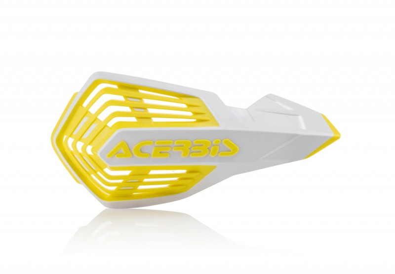 Acerbis X-Future Hguards Wht/Yel