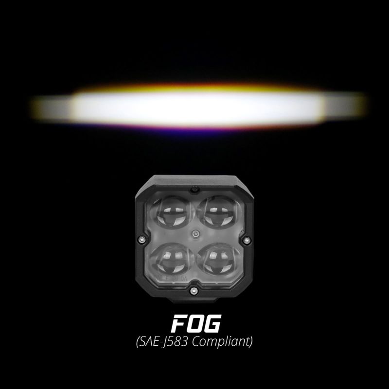 XKGLOW C3 Cube Fog Beam Rgb Kit