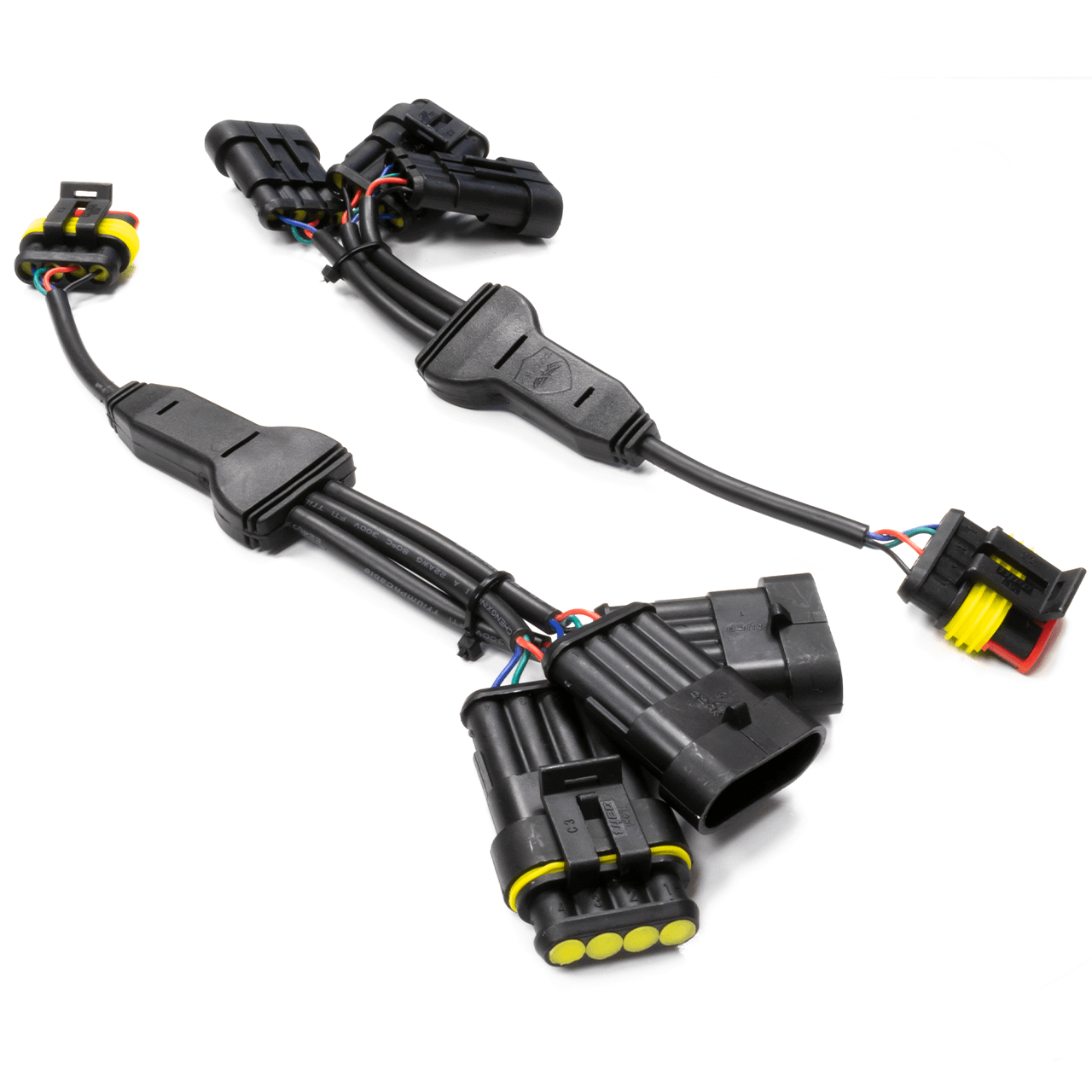 Wet Sounds RGB-4P-1M/3F Wet Sounds RGB Splitter I RGB-4P-1M/3F RGB 4 pin waterpr - View 1