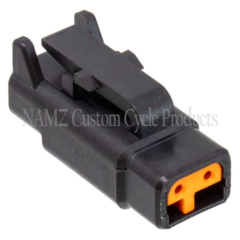 NAMZ DTM 2-Position Plug w/2 Terminals - Black