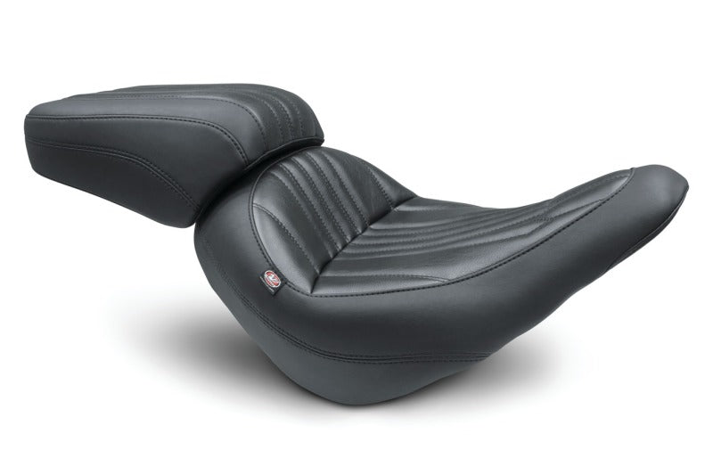 Mustang 18-21 Harley Low Rider & Sport Glide Standard Touring Pass Seat Dagger - Black
