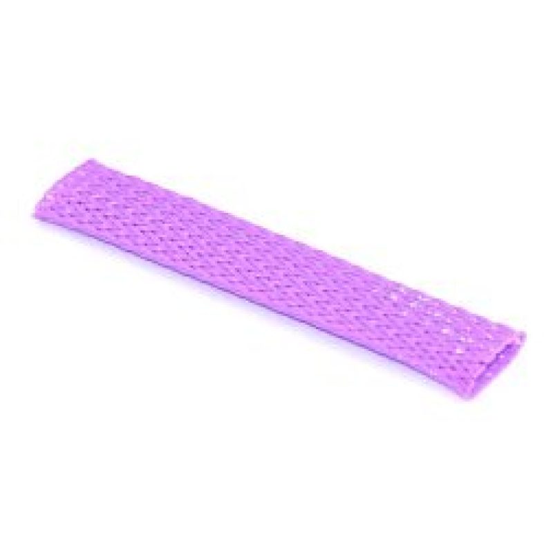 NAMZ 3/8in ID Flex Sleeving Purple - 25ft