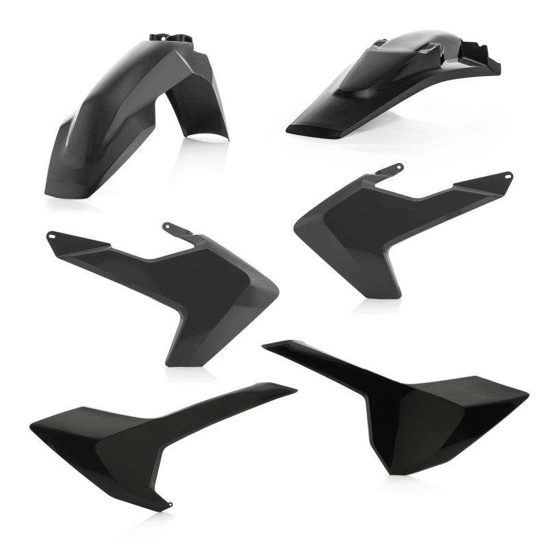 Acerbis Plastic Kit- Husky Blk