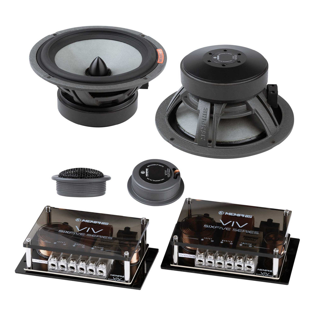 Memphis VIV60CV2 Six Five Series 2-Way Component Speakers, Pair