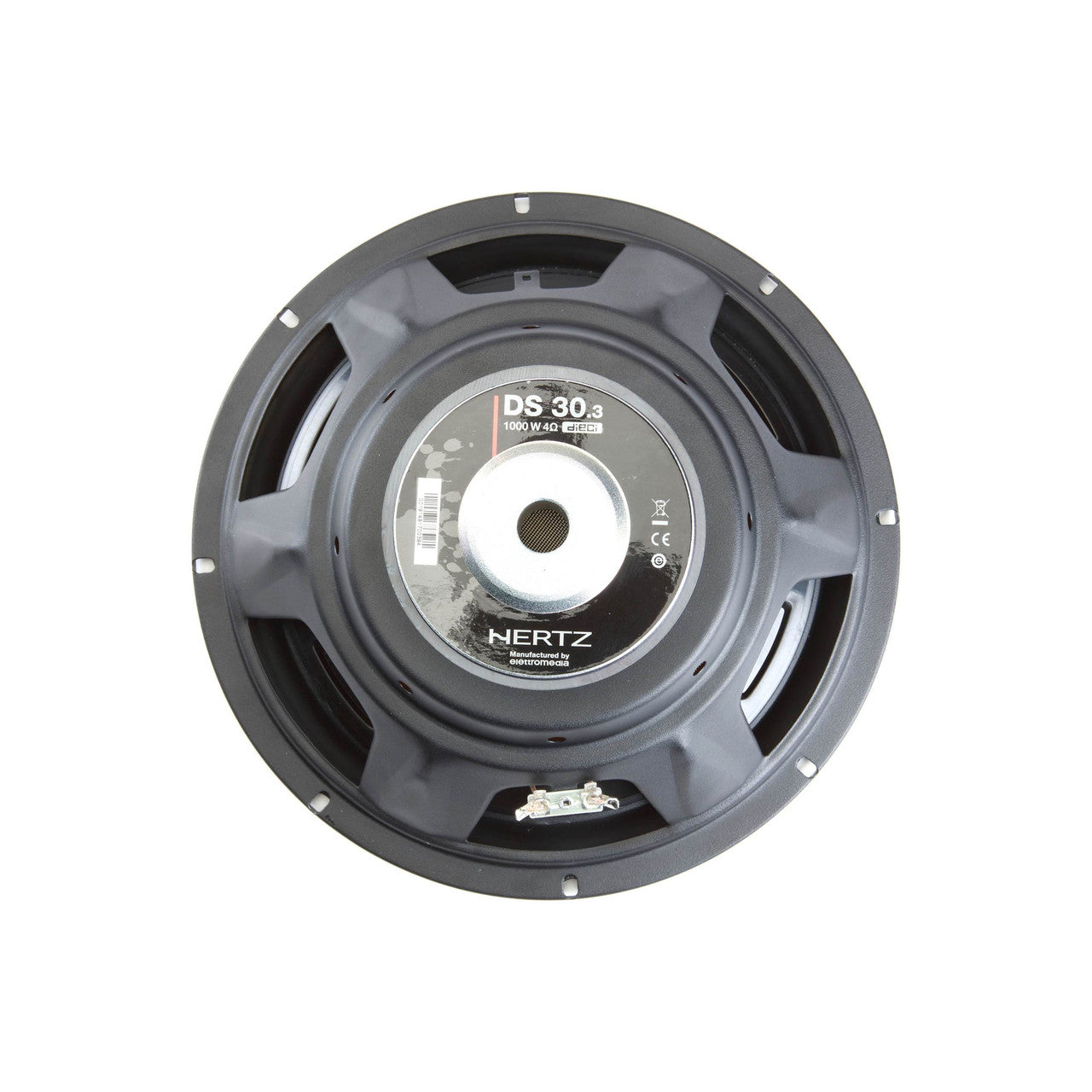 Hertz DS 30.3 12" (300mm) 150 Watt RMS 4-Ohm SVC Subwoofer