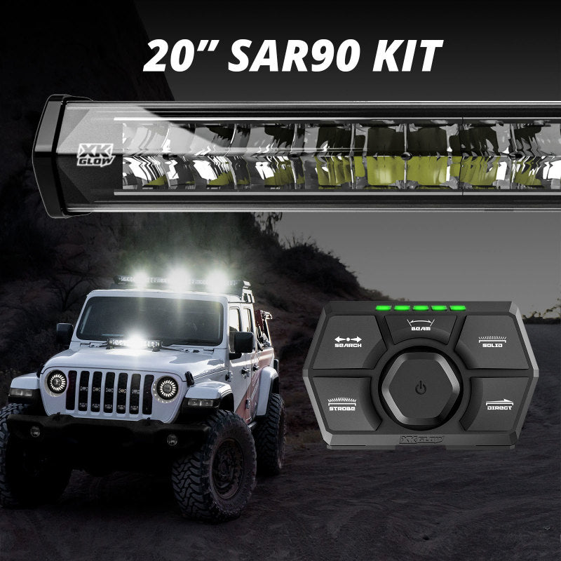 XKGLOW S.A.R. 90 Kit and Controller - 20in