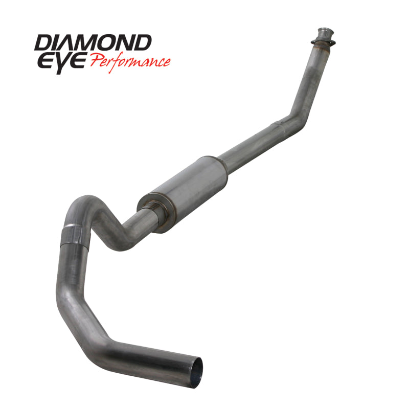 Diamond Eye KIT 4in TB SGL SS: 94-02 DODGE CUMMINS 5.9L