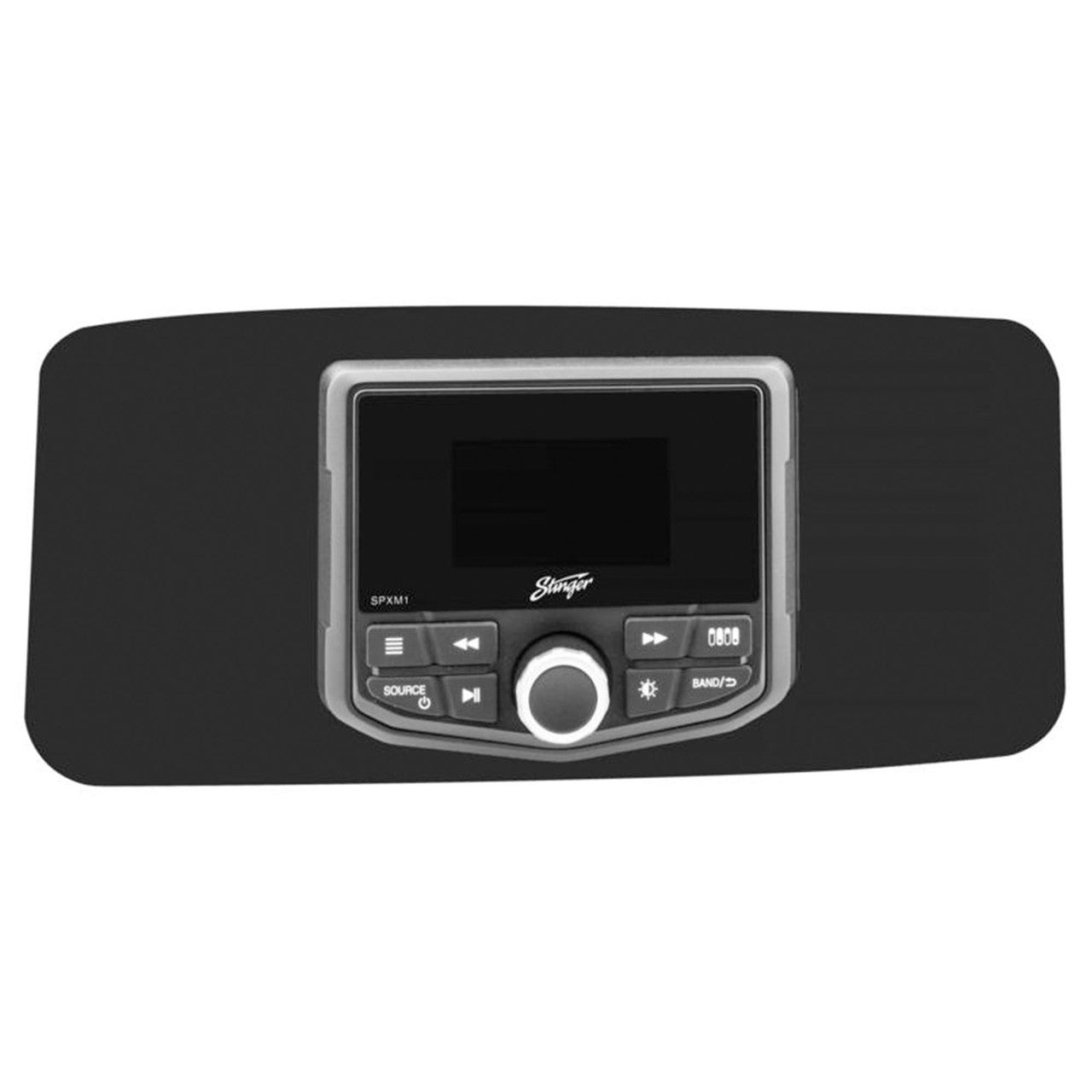 Stinger SEADASH3B Stinger SEADASH3B Universal Marine 3" Radio Kit - Black Finish Fits All 3" Gauge Radios