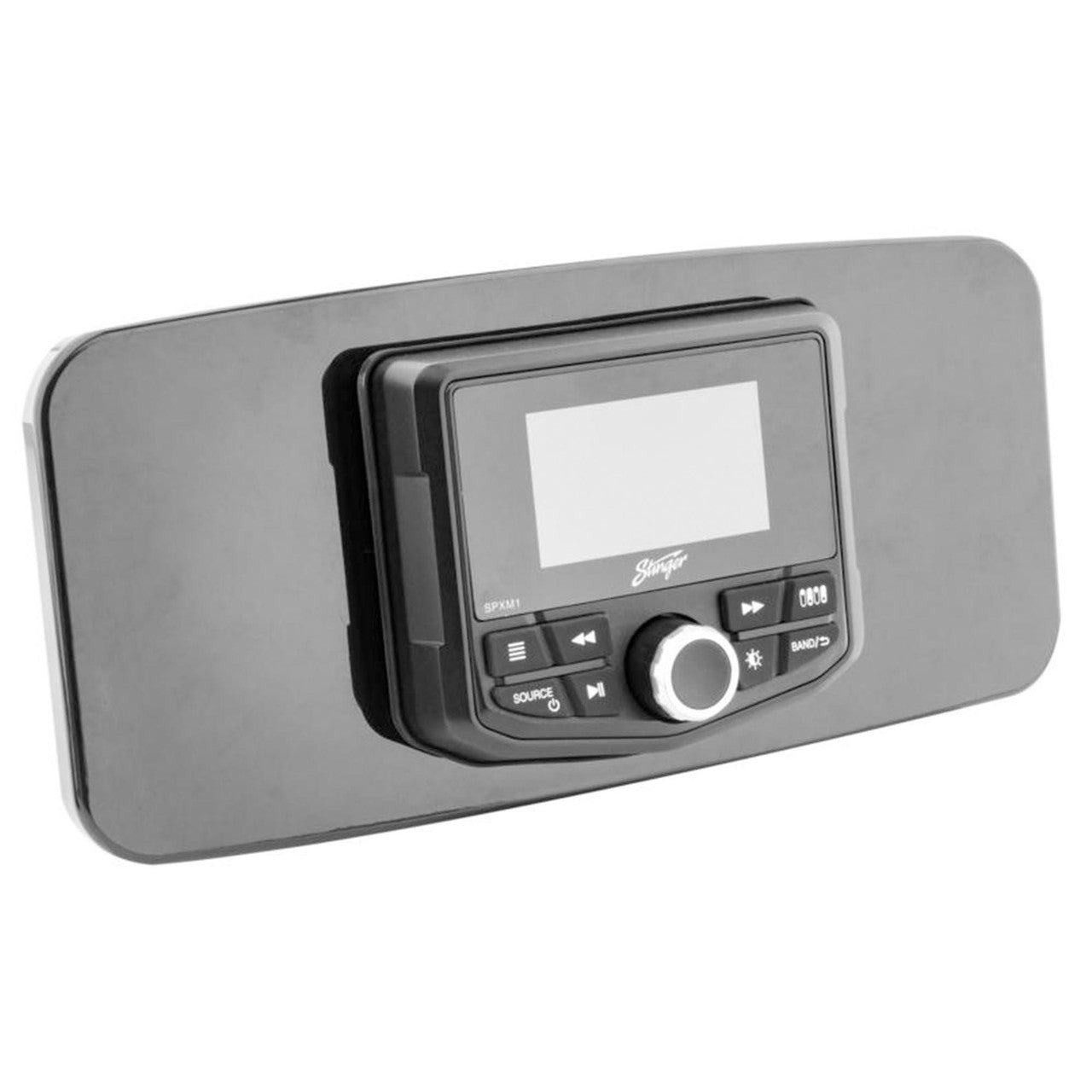 Stinger SEADASH3B Stinger SEADASH3B Universal Marine 3" Radio Kit - Black Finish Fits All 3" Gauge Radios