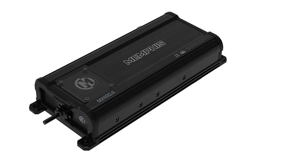 Memphis MX400.4 MX Powersports Series 100W x 4 @2Ohms, 400W Max Power 4-Channel - View 1