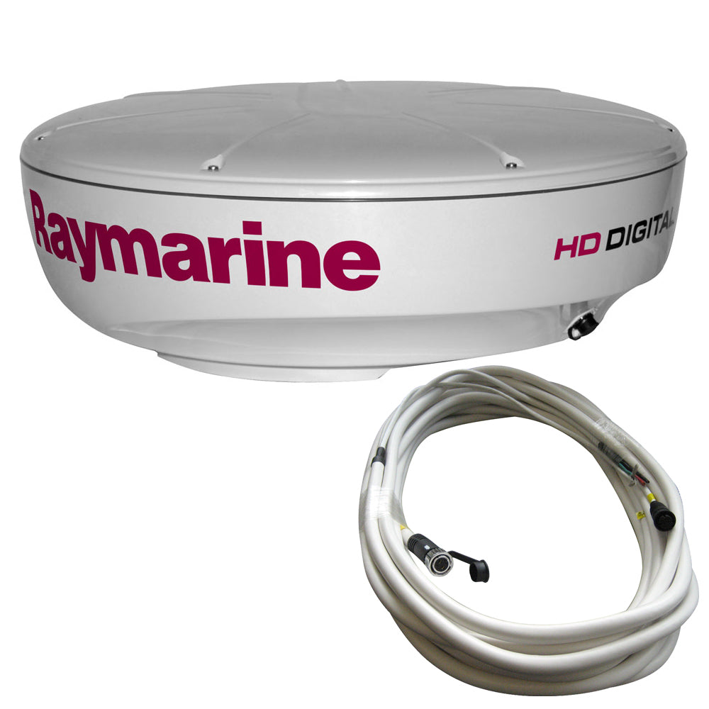 Raymarine RD418HD Hi-Def Digital Radar Dome w/10M Cable - View 1