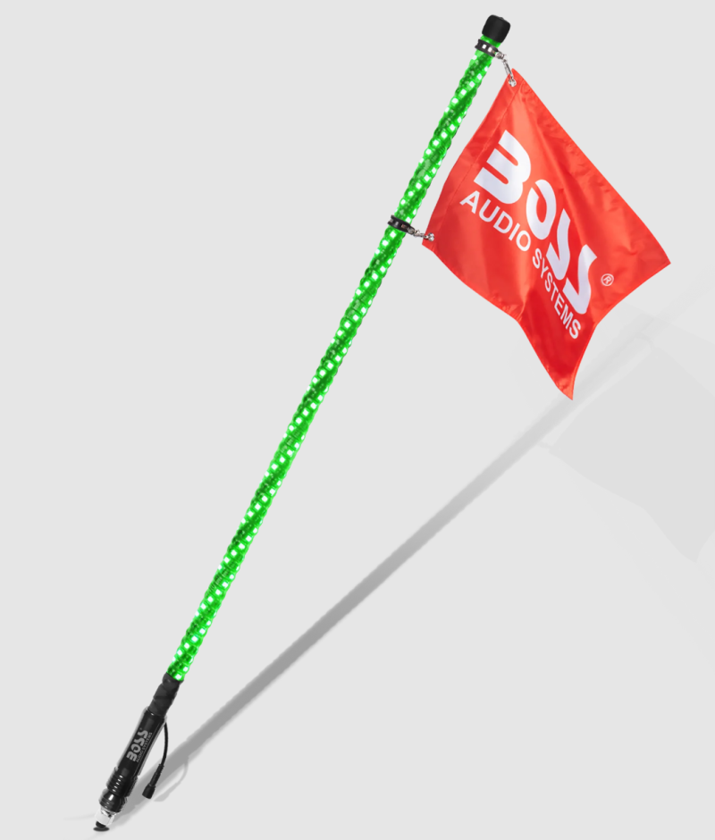 BOSS Audio Systems ATV Whip Antenna/ 48 inch/ Multicolor/ IP67 Weatherproof - View 1