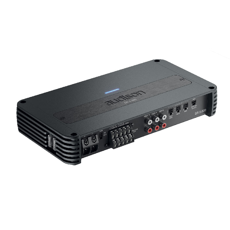 Audison SR 5.600.2 SR.2 Series 550W x 1 RMS @2Ohm Class D 5-Channel Amplifier - View 1