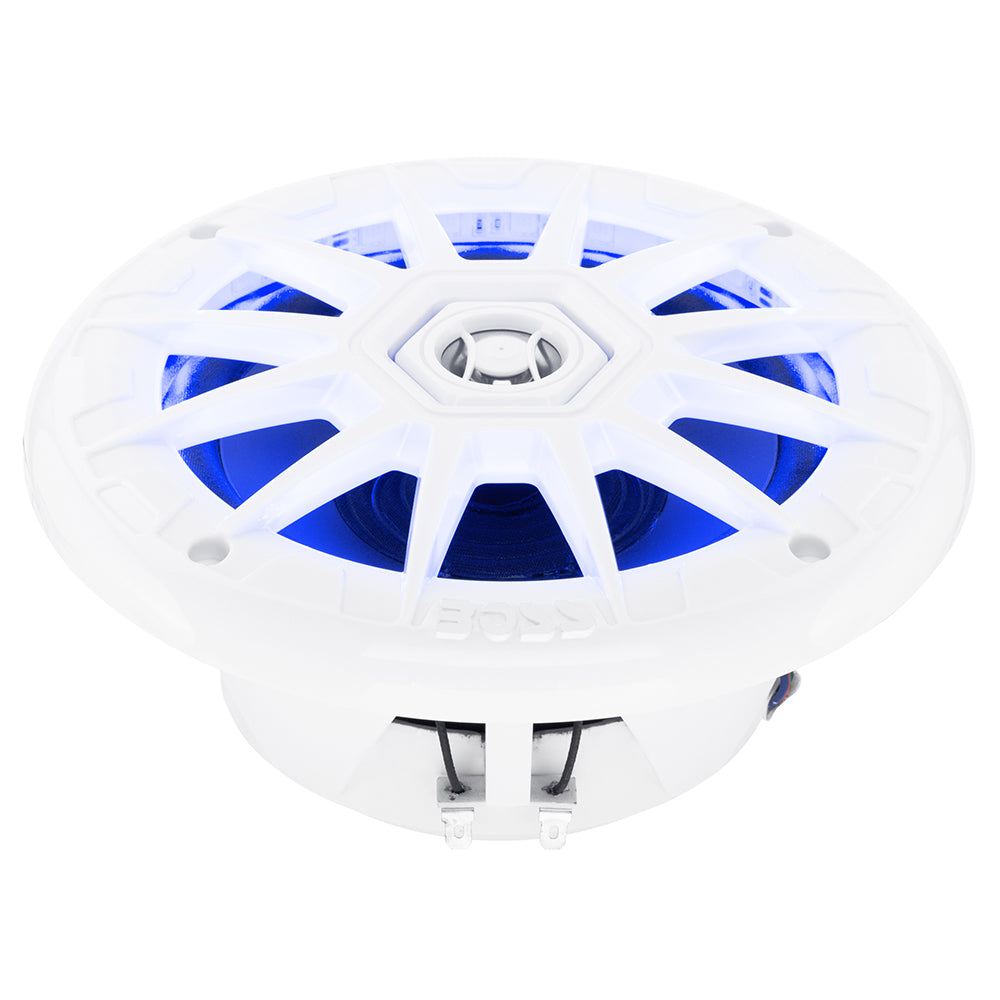 Boss Audio 6.5" MRGB65 Speakers w/RGB Lighting - White - 200W [MRGB65] - View 3