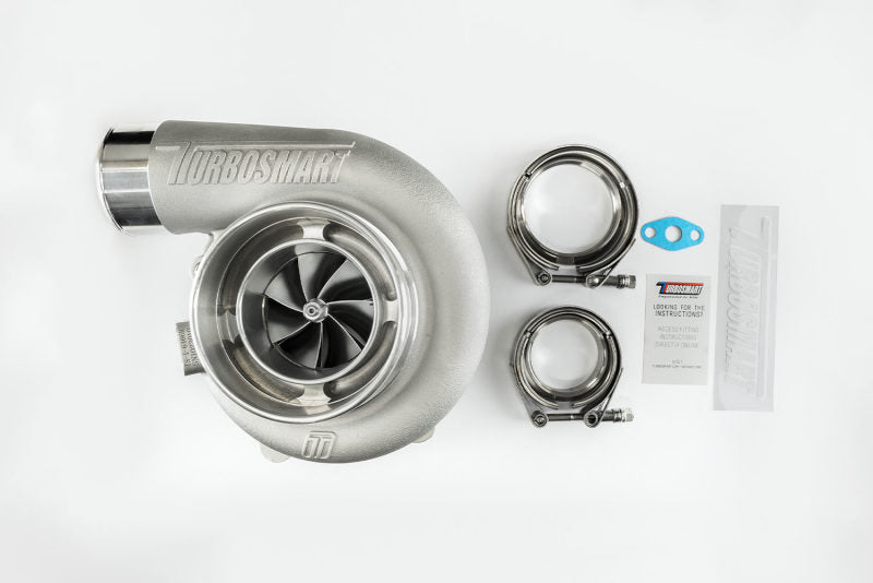 Turbosmart Oil Cooled 6466 Reverse Rotation V-Band Inlet/Outlet A/R 0.82 External WG Turbocharger