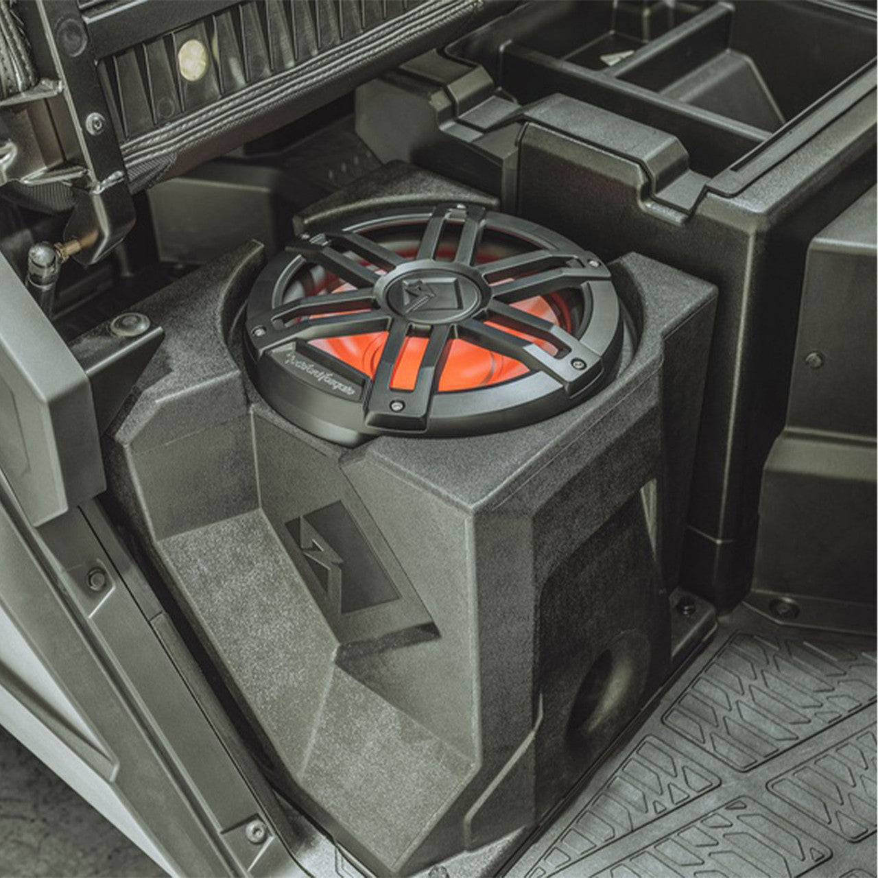 RNGR18-STG3 Pmx-2, 800w 4 Channel Amplifier, Color Optix Front Speakers & Color Optix Sub Kit Compatible With Select 2018 and up Polaris Ranger Models