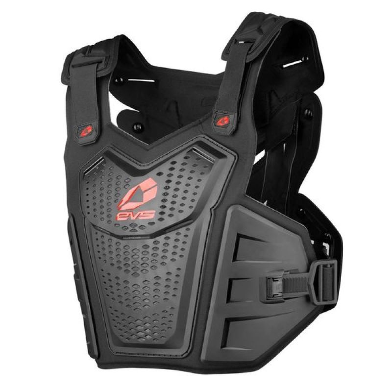 EVS F1 Roost Defltr Blk/Red Sm/Md