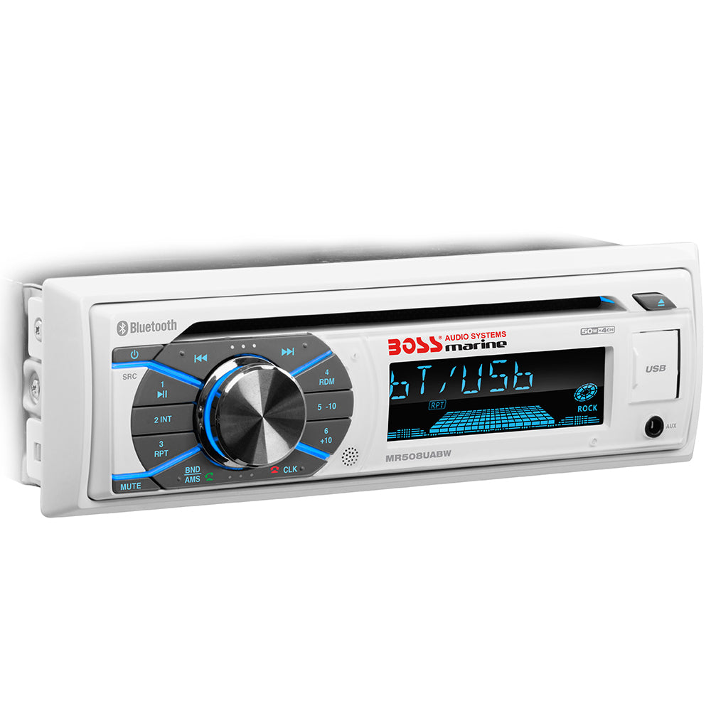 Boss Audio MR508UABW Marine Stereo w/AM/FM/CD/BT/USB [MR508UABW] - View 2