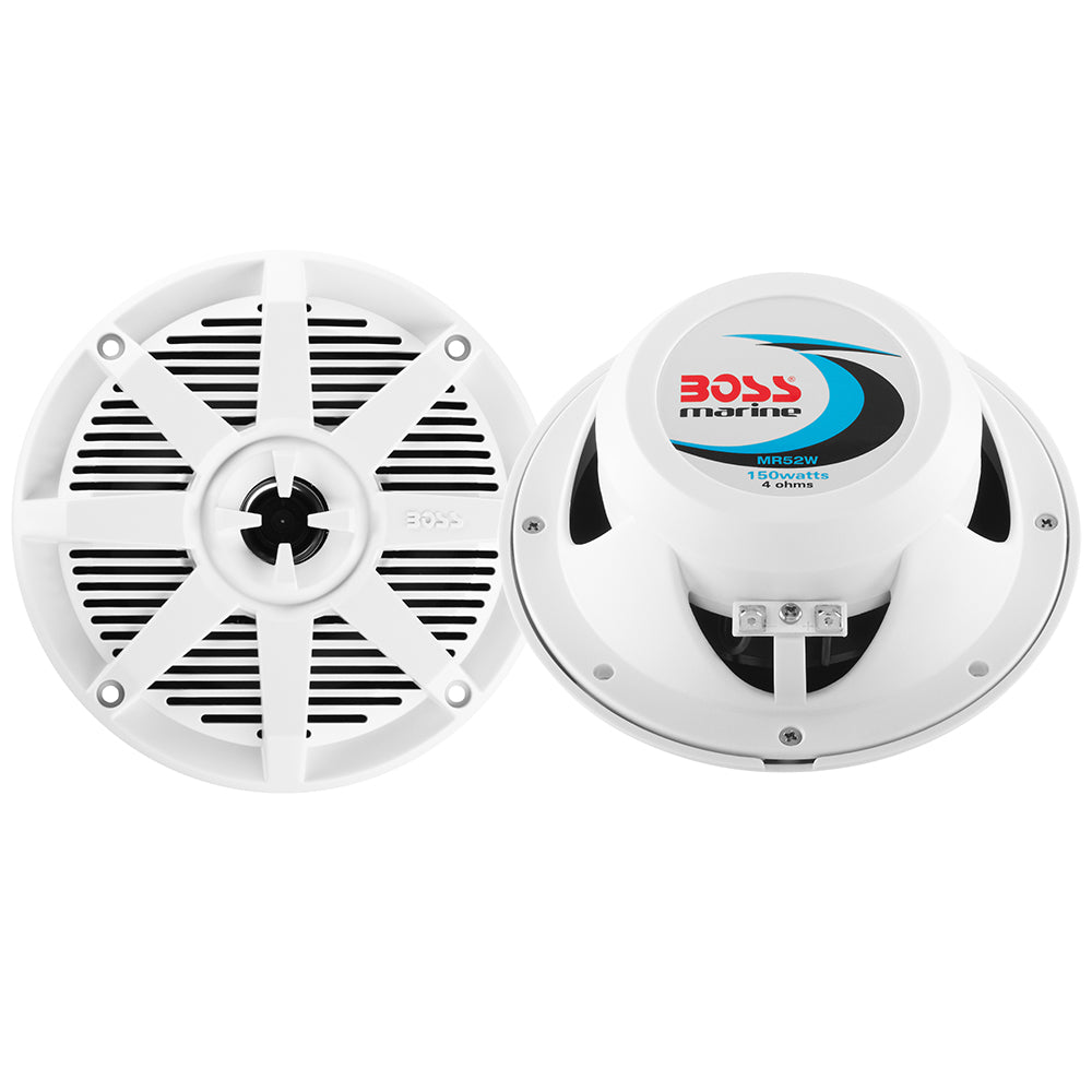 Boss Audio 5.25" MR52W Speaker - White - 150W [MR52W] - View 1