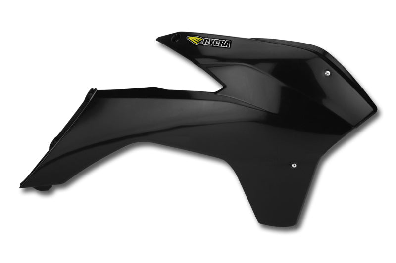 Cycra Powerflow Intake Radiator Shrouds KTM - Black
