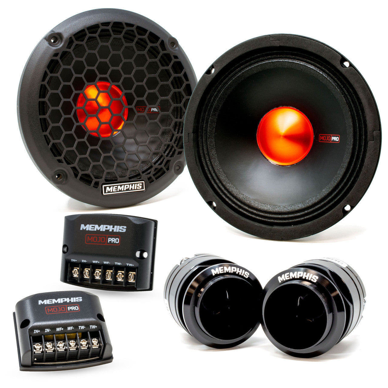 Memphis MJP6C MOJO Pro Component Speakers - Pair - View 1