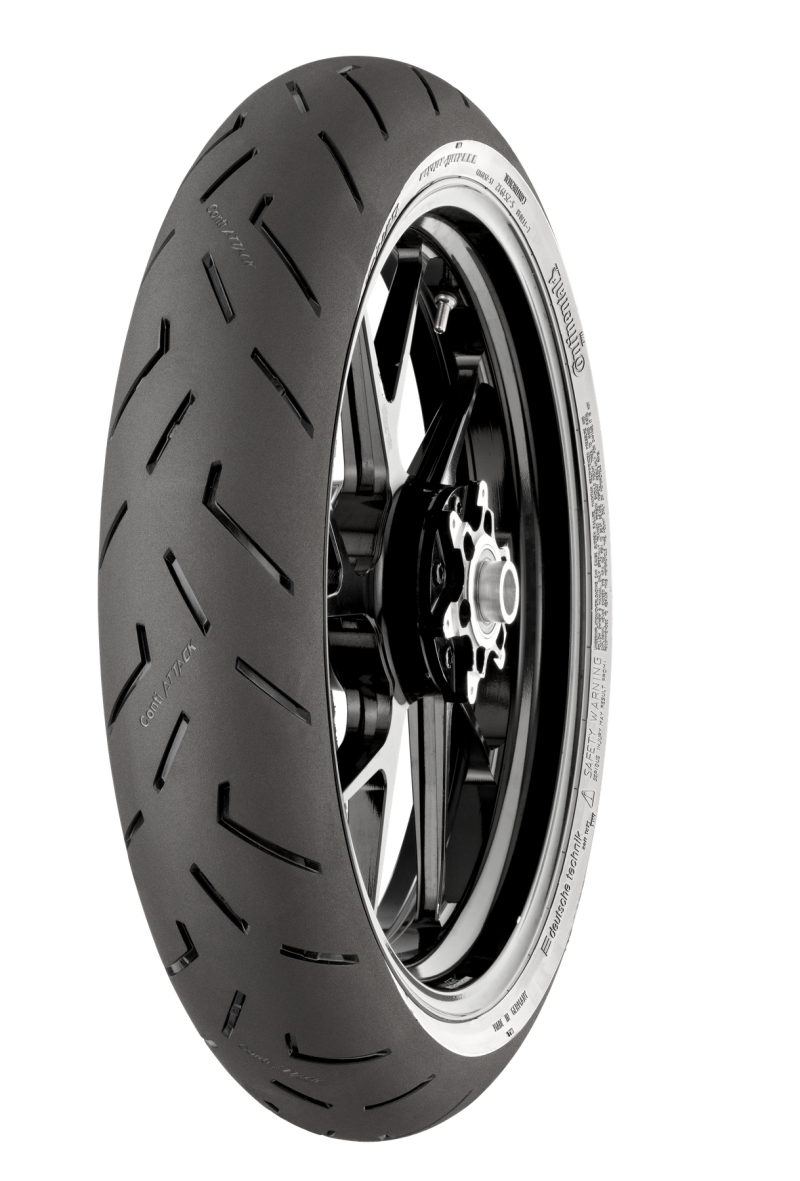 Continental ContiSportAttack 4 Front Tire - 120/70 ZR17 M/C 58(W) TL