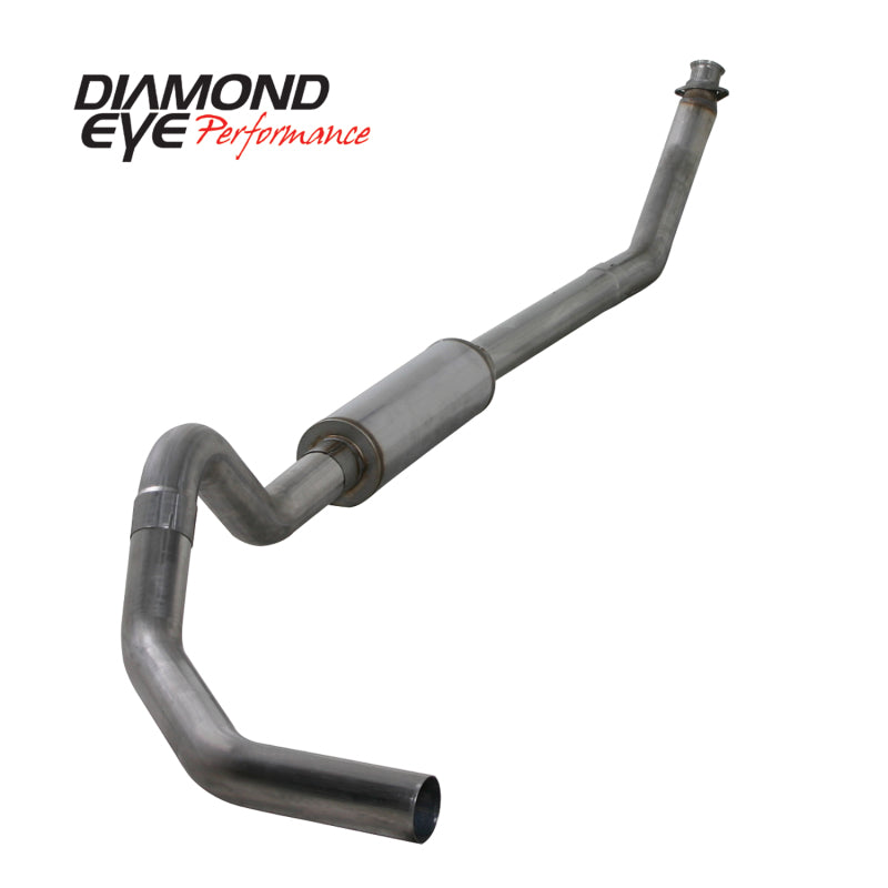 Diamond Eye KIT 4in TB SGL SS: 94-02 DODGE CUMMINS 5.9L