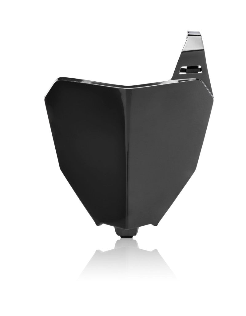 Acerbis Front Number Plate Black