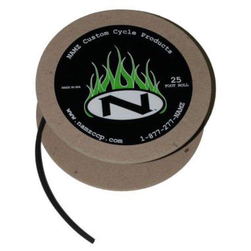 NAMZ 3/32in ID Heat Shrink 25ft - Black