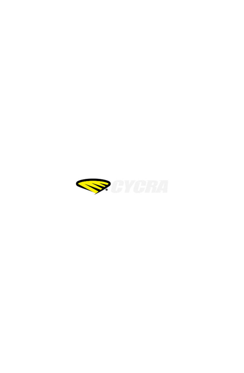 Cycra Stadium Number Plate - Green