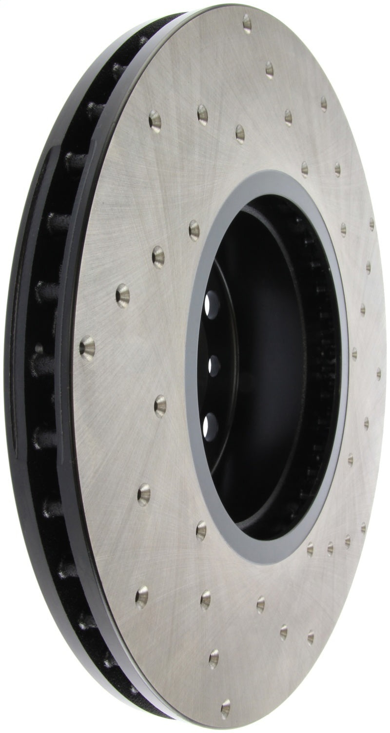 StopTech 12-15 BMW 335i Drilled Left Front Rotor