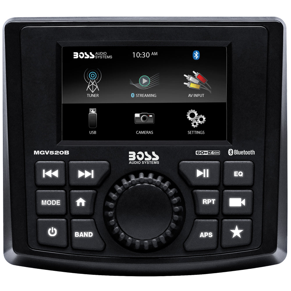 Boss Audio MGV520B Marine Stereo w/AM/FM/BT/USB/Rear Camera [MGV520B] - View 1