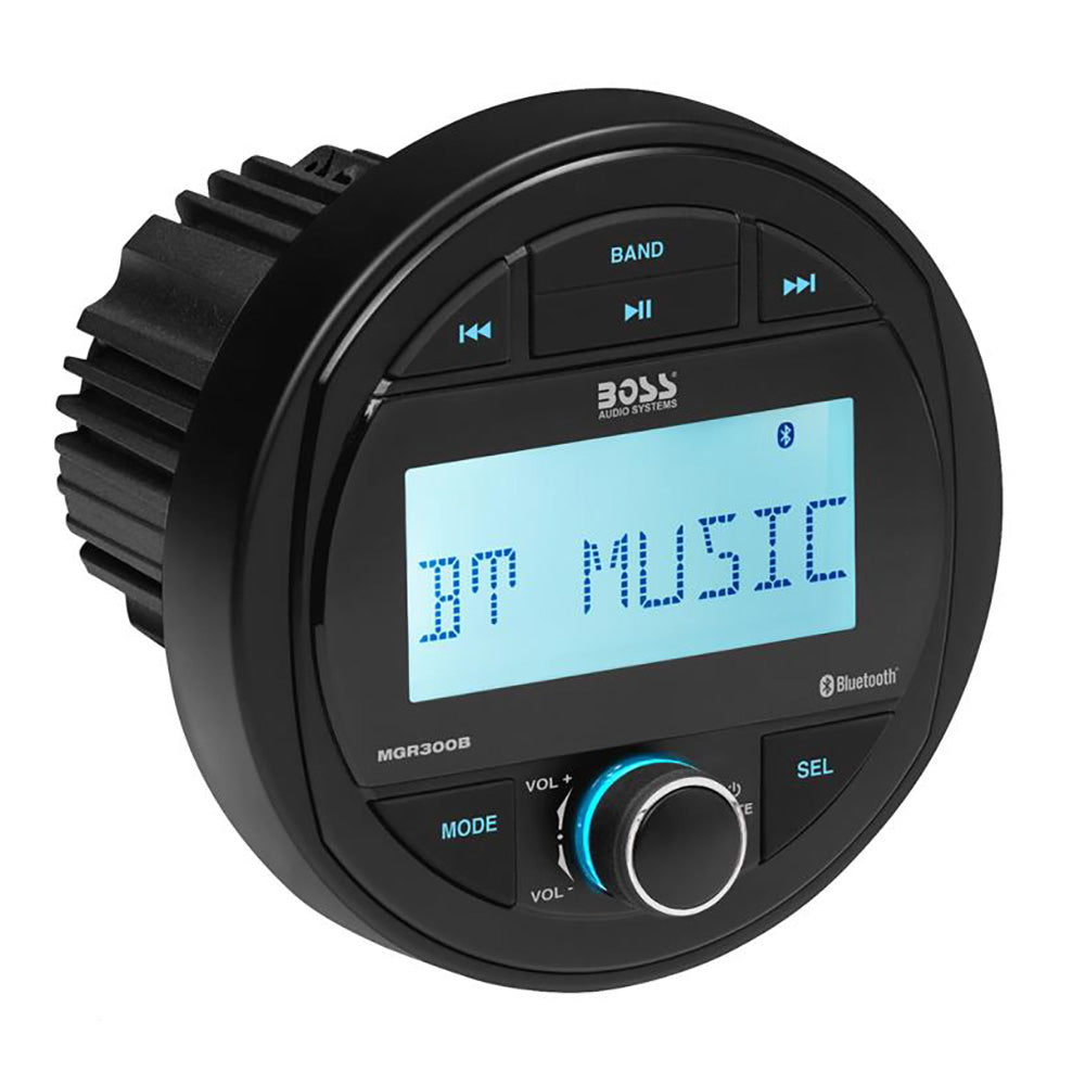 Boss Audio MGR300B Marine Stereo w/AM/FM/BT/USB [MGR300B] - View 1